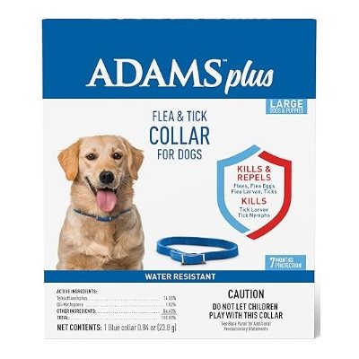 Adams™ Plus Waterproof Flea & Tick Collar, For Large Dog